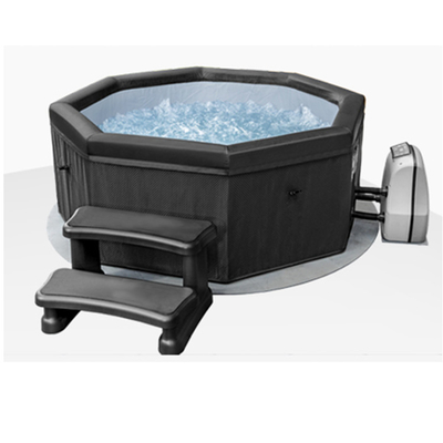 Aangepast Embleem 4 Person Spa Hete Ton voor Outdoor Inflatable Round Spa Poolton