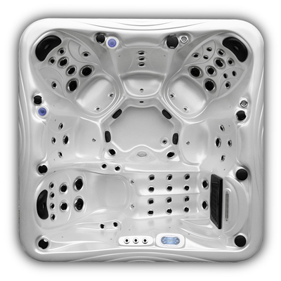 6 Hete Ton van de persoons de Outdoor Hydro Whirlpool Spa Massage Bathtub Spa