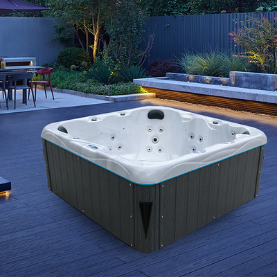 Van het Systeem de Acryl 6 Persoon van de Balboacontrole Hete Ton Whirlpool Massage Outdoor Spa
