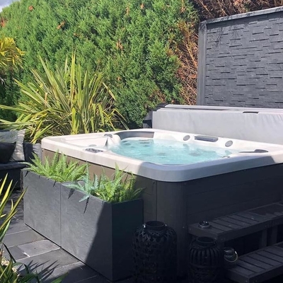 Tuin 5 Openlucht Hete Ton van de Zetelsluxury de Automatic Massage Spa Badkuip