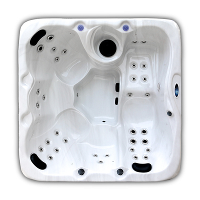 E-160S Dubai Hydro Massage Spa Tubs Jacuzzi Witte Marmer Hot Tub
