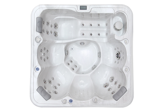 Jacuzzi Buiten zwembad Spa Acryl massage badkamer Zelfreinigend spa zwembad voor 6 personen