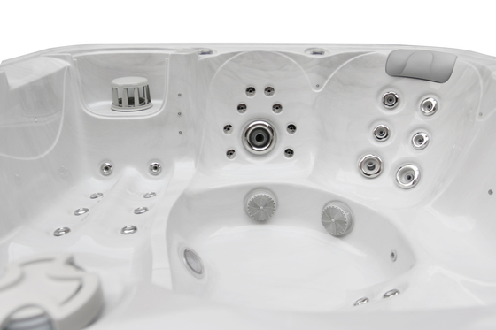 Jacuzzi Buiten zwembad Spa Acryl massage badkamer Zelfreinigend spa zwembad voor 6 personen