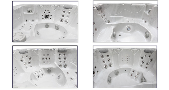 SAA goedgekeurd 4 personen Hot Tub Balboa besturingssysteem met acryl massage pomp