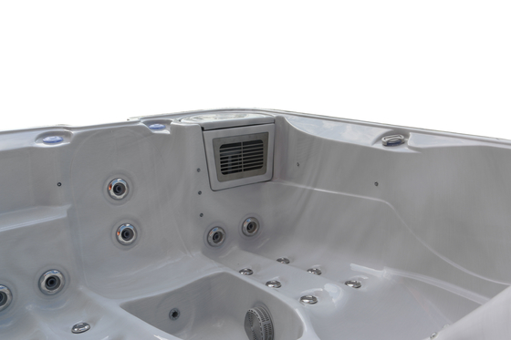 E-372D Acryl Whirlpool Massage Outdoor Spa Tub Balboa Swim Spa voor 3 personen