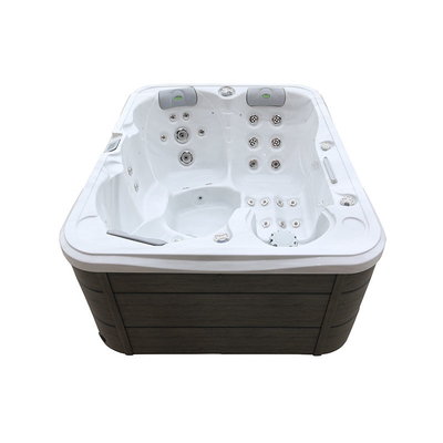 Acrylische hydrotherapie Whirlpool Massage Spa Hot Tub voor 4 personen voor ontspanning in de buitenlucht