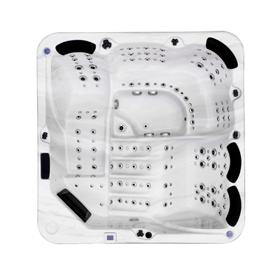Buitenwater therapie Spa zwembad Airjet massage Whirlpool Hot Tubs Met LED-licht