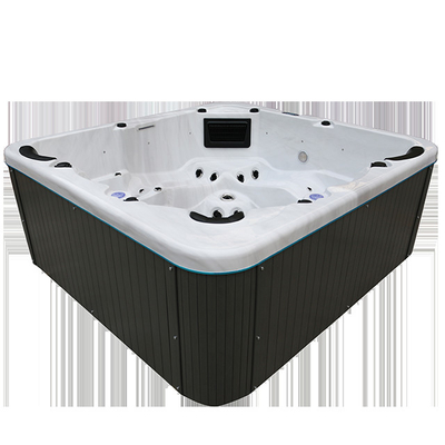 Vrijstaande slimme 5-persoons bubbelbad met high flow jets / wifi / bluetooth luidsprekers en balboa systeem