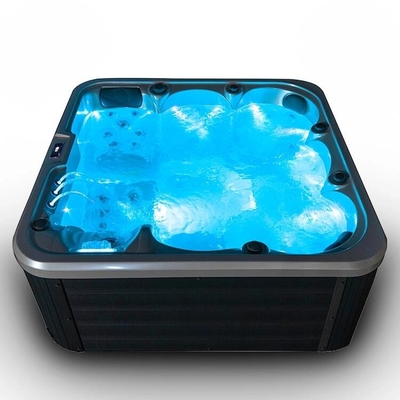 Outdoor Acrylic Hot Tub Spa Op maat gemaakt Jacuzzi Outdoor Spa 6 Persoon Massage Spa Hot Tub Met Led Light