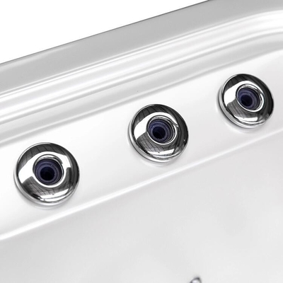 Outdoor Acrylic Hot Tub Spa Op maat gemaakt Jacuzzi Outdoor Spa 6 Persoon Massage Spa Hot Tub Met Led Light
