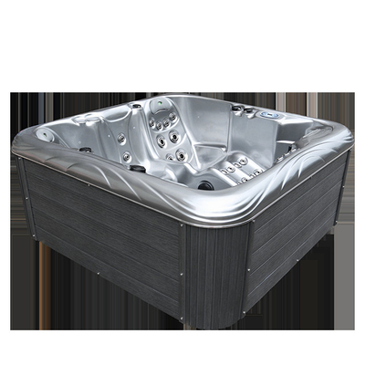 5 personen Hydrotherapie zwembad voor buiten Spa Hot Tubs met Air Jets Jacuzzi Luxe Spa Tubs Voor Villa