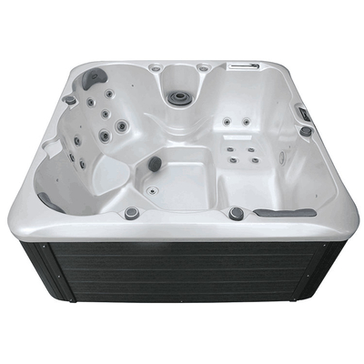 Luxe buitenbaden voor 5 personen met Whirlpool Massage Acrylbad met Bluetooth-luidspreker