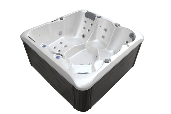 Luxe buitenbaden voor 5 personen met Whirlpool Massage Acrylbad met Bluetooth-luidspreker