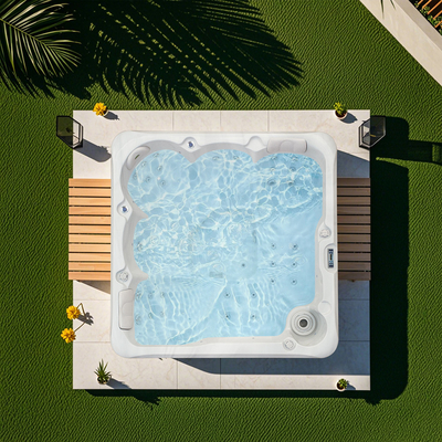 Acryl 5 personen Outdoor Swim Spa Pool Tuin Relax Massage Whirlpool Hot Tubs