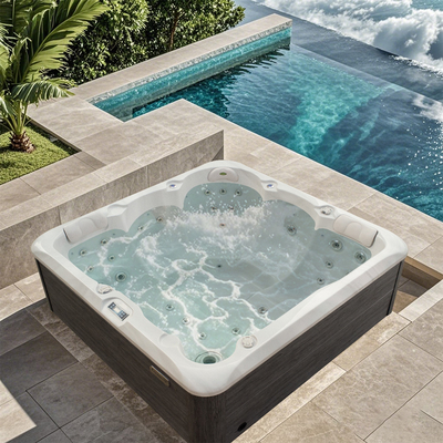 Acryl 5 personen Outdoor Swim Spa Pool Tuin Relax Massage Whirlpool Hot Tubs