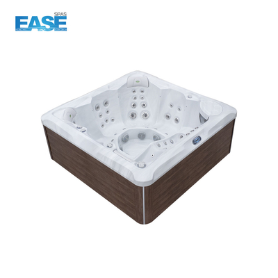 Hydromassage badkuipen buiten verwarmd en waterbad romantische whirlpool bubbelbad