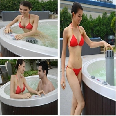 Vrijstaand 5 6 personen Acrylbad Hot Tub Bluetooth luidspreker