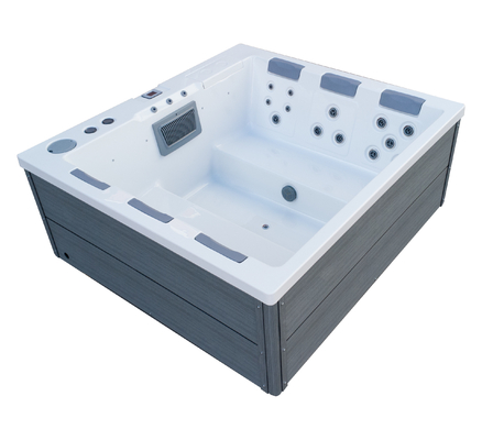 Ease spa rechte hoek whirlpool party spas 6 personen massage bubbelbad