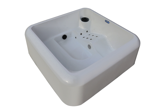 USA Acrylic Pure White Sqaure Vakantiefeest Entertainment Hot Tub