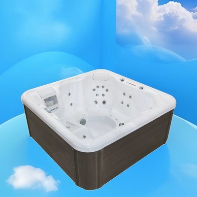Vrijstaande acryl massage verwarming badkamer Buiten Badkamer Spa