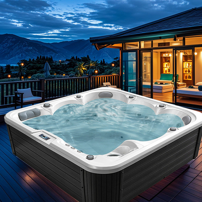 Outdoor Acrylic Hydro Spa Tub Home Relax Sauna Stoom Hot Tub
