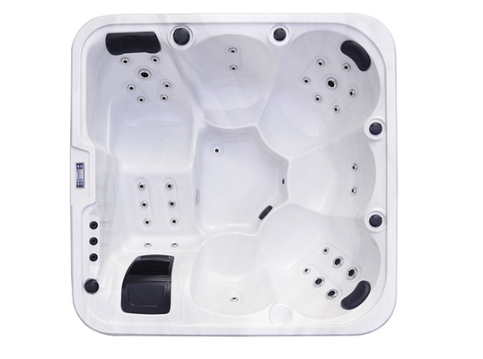 OEM Spa Factory 5 Persoon Massage Whirlpool Jacuzzi Buiten Hot Tub Met Automatisch Reinigingssysteem