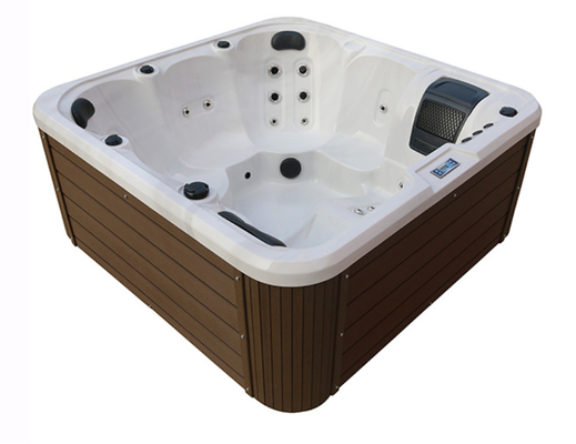 OEM Spa Factory 5 Persoon Massage Whirlpool Jacuzzi Buiten Hot Tub Met Automatisch Reinigingssysteem