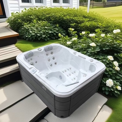 Goedkwaliteit Acryl buitenbad Hydro massage spa zwembad Sauna Hot tub zwembad