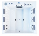 6 personen Moderne hydromassagesysteem Hot Tubs SPA zwembad Buiten Whirlpool Bad