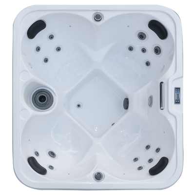 4 persoons Acryl Hete Ton Openluchthydrotherapy Massage Bathtub Spa 3KW