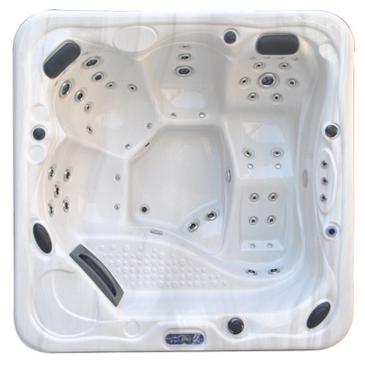 Villa 6 Persoonsmassage Bathtub Acrylic Spa Hete Tonnen met Ozonator