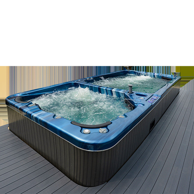 Draaikolk Openlucht zwemt Eindeloos van de luxe de Dual Zone Swim Spa Pool Pool