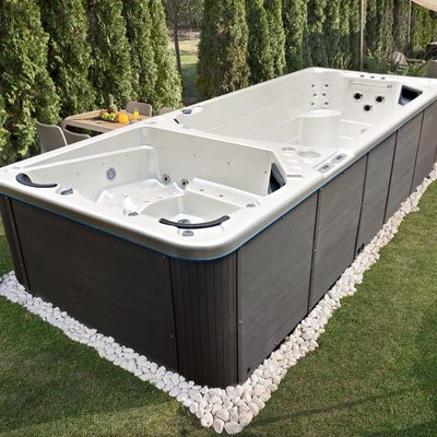 8 Person zwemmen de Outdoor Massage Spa Pooldraaikolken Pool voor het Zwemmen
