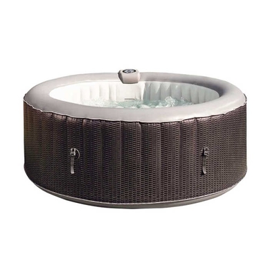 1.80m Draagbare Hete Ton van de 4 Mensenair Jets de Inflatable Spa Ton voor Openlucht