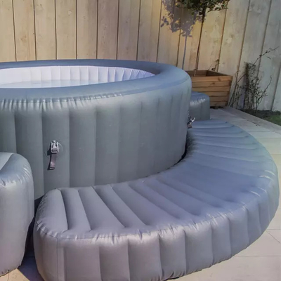 1.80m Draagbare Hete Ton van de 4 Mensenair Jets de Inflatable Spa Ton voor Openlucht