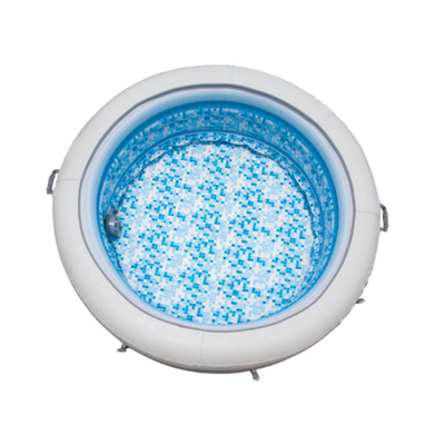 2.0m van de White Massage Inflatable Spa de Hete Badkuip Tondraaikolk