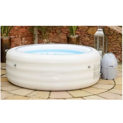 2.0m van de White Massage Inflatable Spa de Hete Badkuip Tondraaikolk