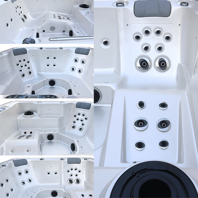Patronen van de de Pijp de Inflatable Hot Tub Spa Filter van kuuroordjet gate valves rotating air
