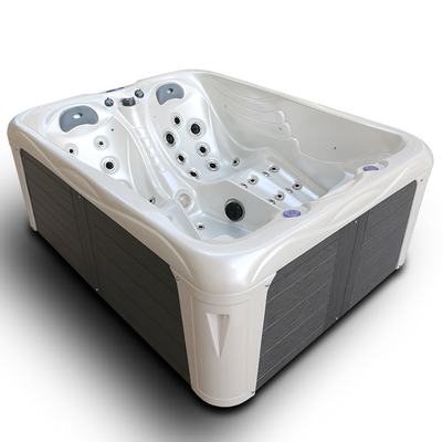 Binnen In een nis gezette Freestanding Hete Tonnen en Outdoor Spa met LEIDENE Lichten