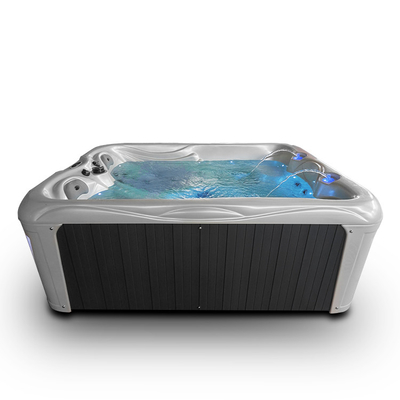 Binnen In een nis gezette Freestanding Hete Tonnen en Outdoor Spa met LEIDENE Lichten