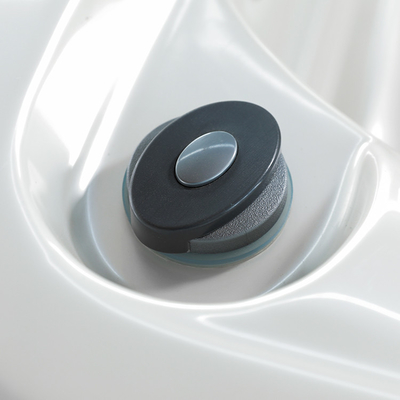 De binnenwhirlpool van de Outdoor Acrylic Spa Tonnen Draaikolktuin Air Jets Massage Spa