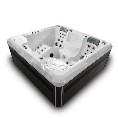 Freestanding Air Massage Whirlpools Spa Hete Tonbadkuip voor 3-4 Mensen