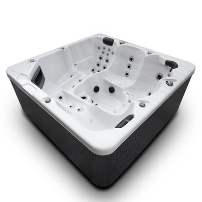 5 Acryl Hydromassage Bathtub Hot Tub Spa van de mensen de Grote Grootte met Luchtbelpijpen