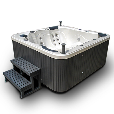 3 zitplaatsen 2 ligstoelen 380 kg American Aristech Hot Tub met hydrotherapie voor thuis spa ontspanning