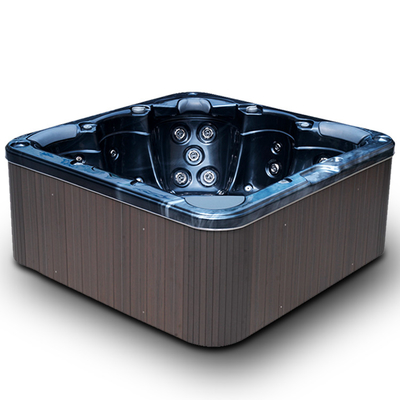 3 zitplaatsen 2 ligstoelen 380 kg American Aristech Hot Tub met hydrotherapie voor thuis spa ontspanning