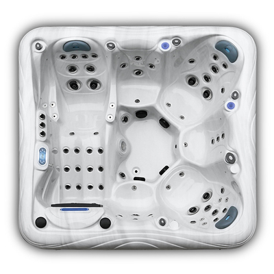 6 Seats van de Outdoor Spa de Hete Ton Badkuipmassage voor Verkoop met Spreker