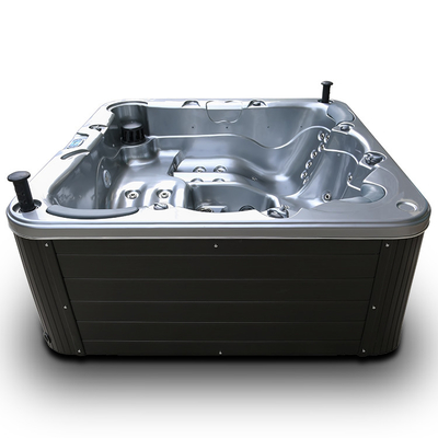 5 Persons Hydrotherapy Massage Spa de Hete Badkuip van de Tonnen Vierkante Grootte