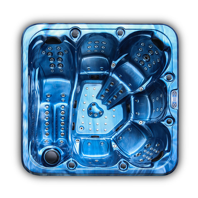 6 van de Badkuip Acrylbalboa van de persoonsmassage de Controlesysteem Hot Tub Outdoor Spa