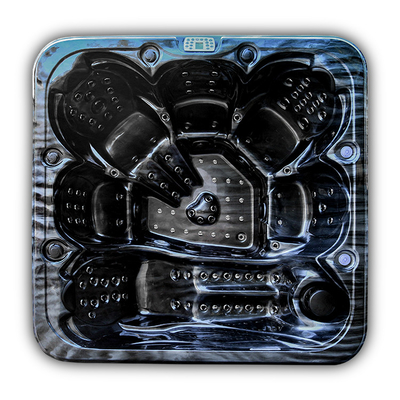 6 van de Badkuip Acrylbalboa van de persoonsmassage de Controlesysteem Hot Tub Outdoor Spa