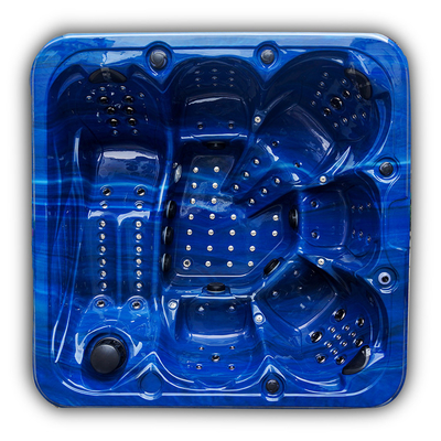 6 van de Badkuip Acrylbalboa van de persoonsmassage de Controlesysteem Hot Tub Outdoor Spa
